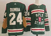 Wild 24 Matt Dumba Green 2022 Winter Classic Adidas Jersey,baseball caps,new era cap wholesale,wholesale hats